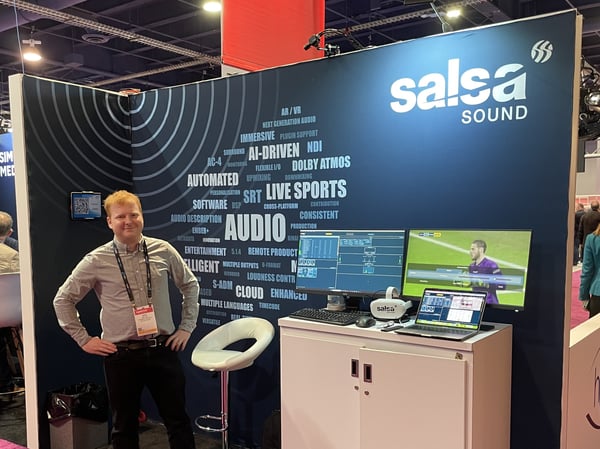 Salsa Sound - NAB booth