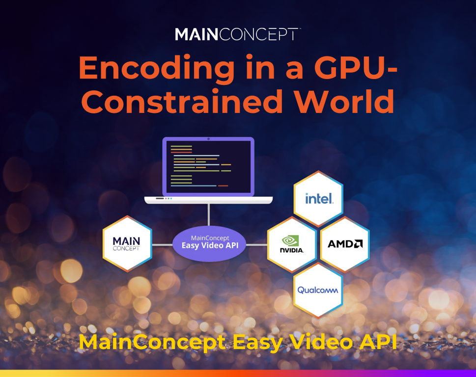 MainConcept’s EVA API switches between GPU and software encoding